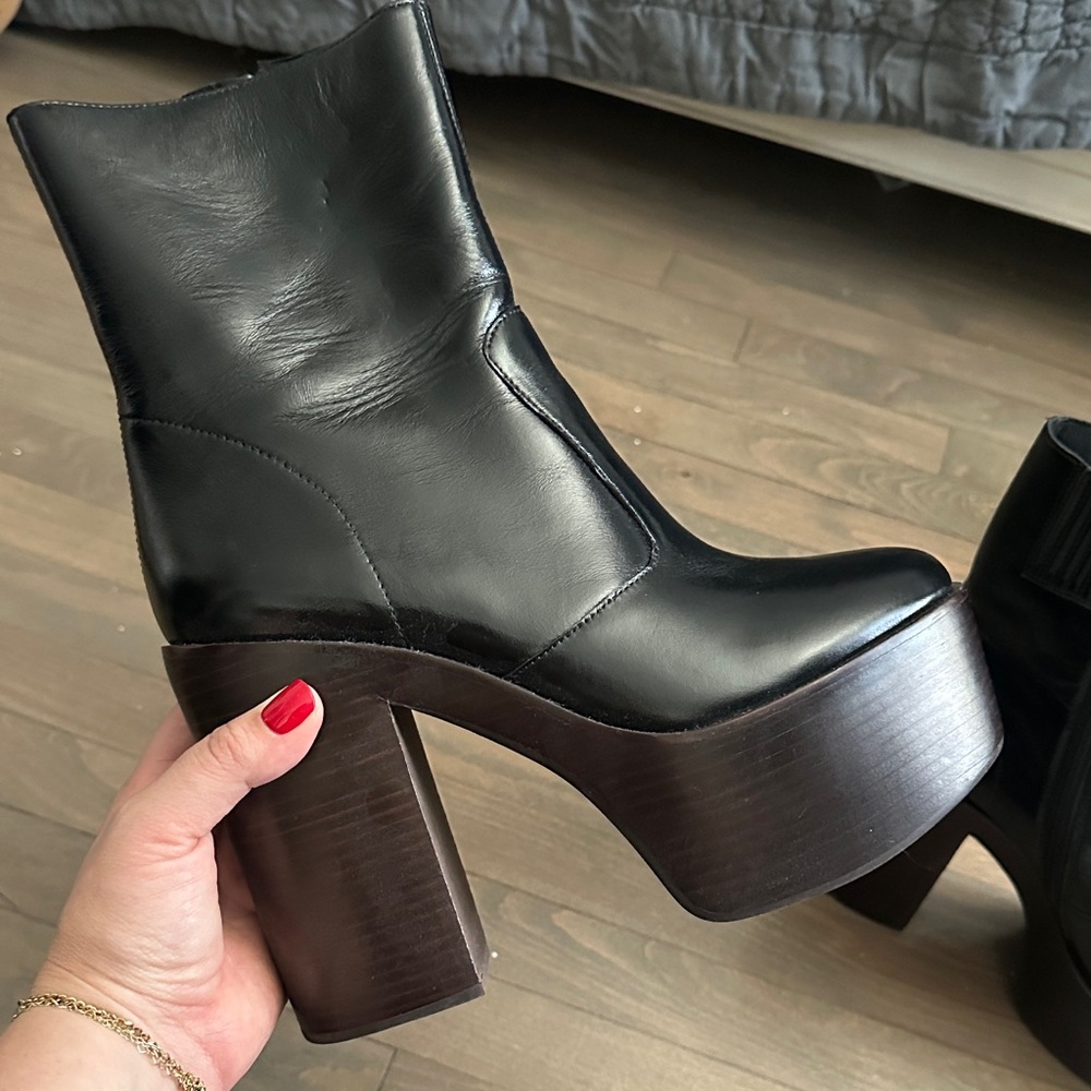 Jeffrey Campbell Platform Ankle Boots